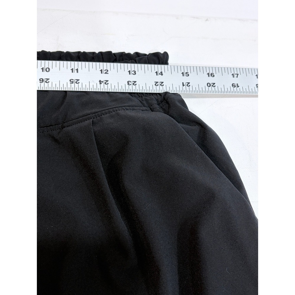 Athleta Brooklyn Wide Leg Crop Pant Black 8 Lightweight Trousers - Picture 10 of 13